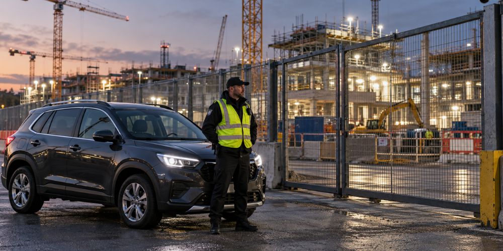 The Role of Mobile Patrols in Protecting Large Construction Sites